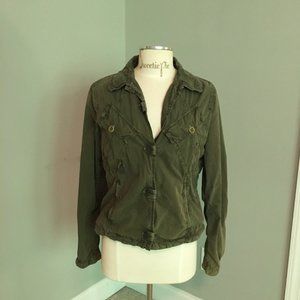 Napapijri Military Style Army Green Jacket